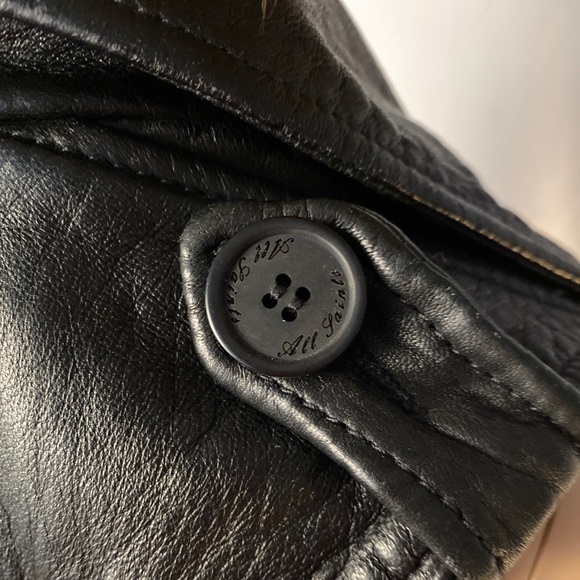 RARE*All Saints Gilet Manu Vest * River Song SA. - Picture 4 of 8